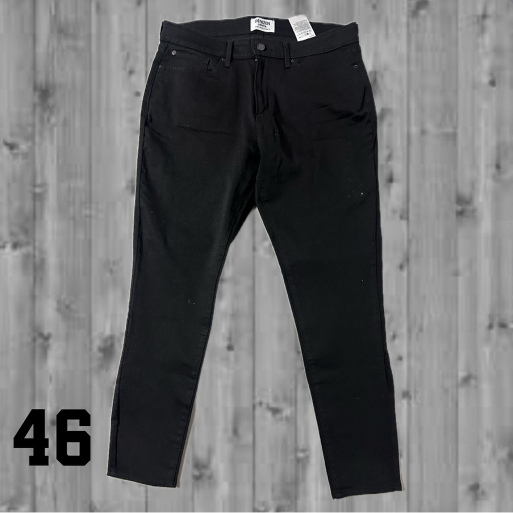 Denizen by Levi’s Women’s High-Rise Skinny Jeans Size 18W, Black, Stretchy. (46)